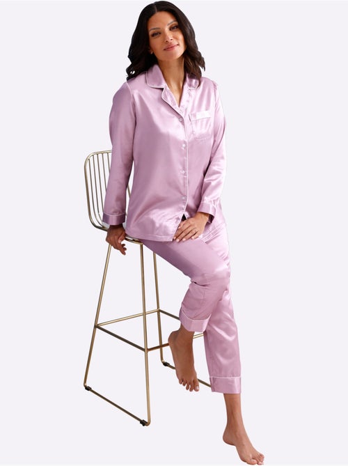 Pyjama Satin - Taille Standard - Witt - Kiabi Pyjama Satin - Taille Standard - Witt - Kiabi