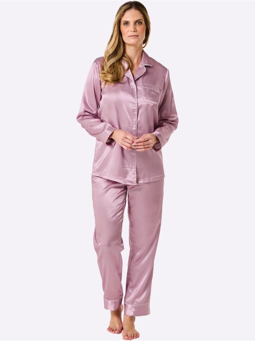 Pyjama Satin - Taille Standard - Witt - Kiabi Pyjama Satin - Taille Standard - Witt - Kiabi