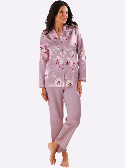 Pyjama Satin - Taille Standard - Witt - Kiabi