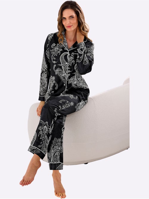 Pyjama Satin - Taille Standard - Witt - Kiabi