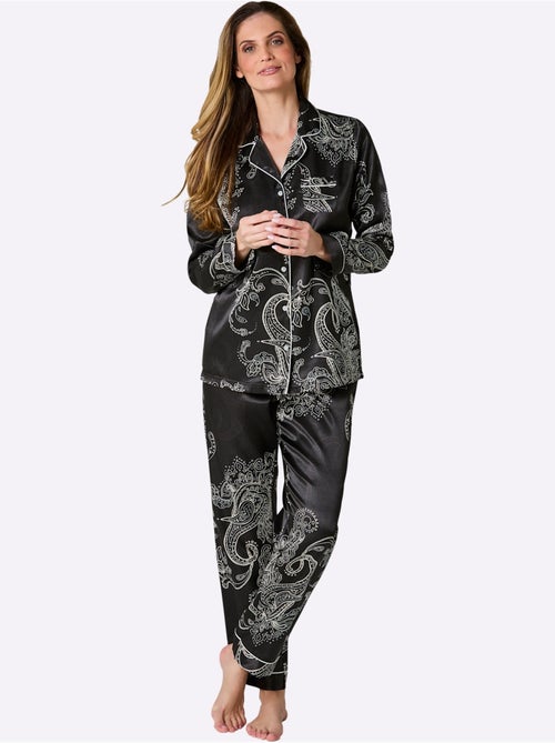 Pyjama Satin - Taille Standard - Witt - Kiabi