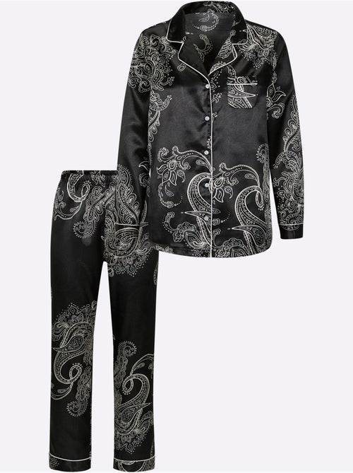 Pyjama Satin - Taille Standard - Witt - Kiabi