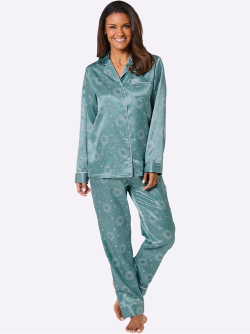Pyjama Satin - Taille Standard - Witt - Kiabi