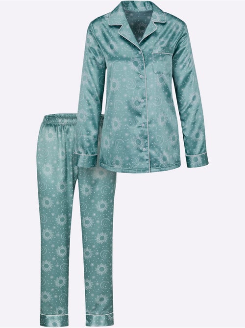Pyjama Satin - Taille Standard - Witt - Kiabi