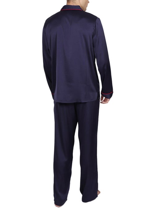 Pyjama satin pantalon chemise Classic - Kiabi