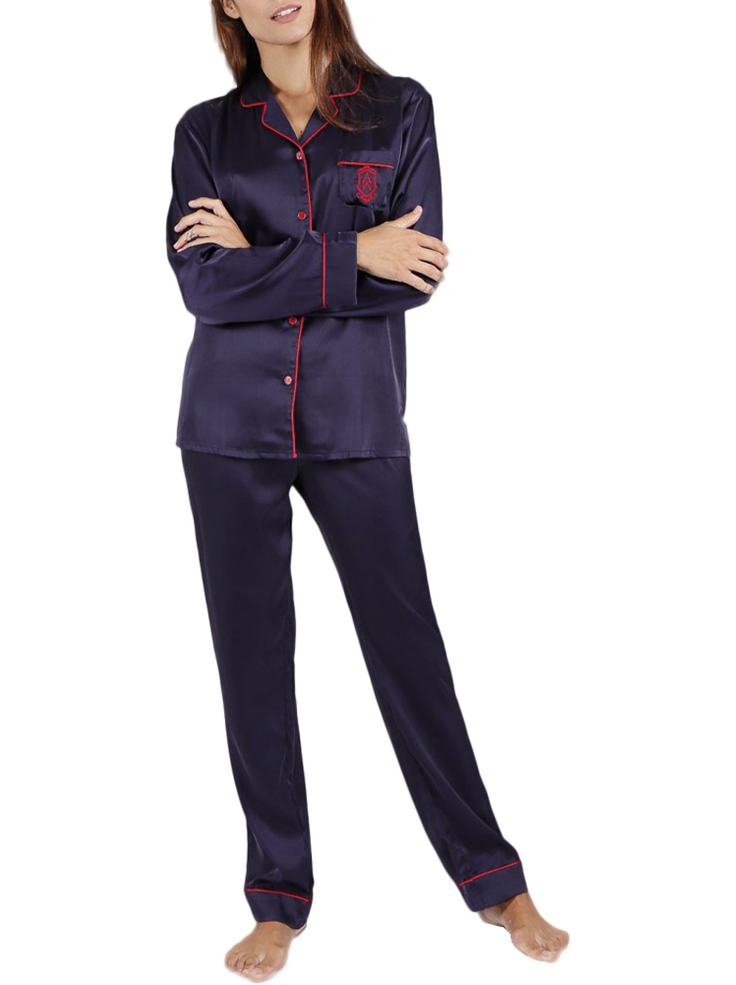 Pyjama Homme Hiver Chaud - Ensemble Chemise Manches Longues + Pantalon, Tissu Doux, Coupe Ample, Pour Nuit Et Détente à La Maison - 10