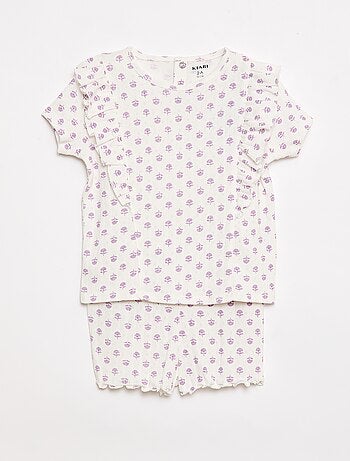 Pyjama short 2 pièces