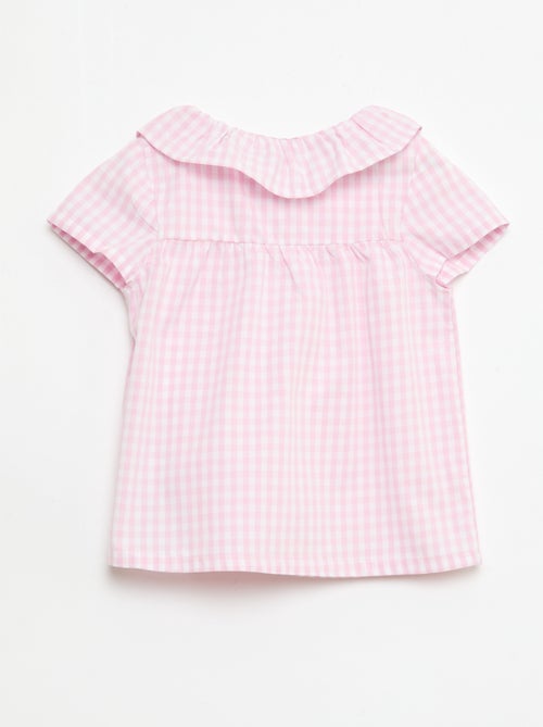 Pyjama short 2 pièces en coton - Kiabi