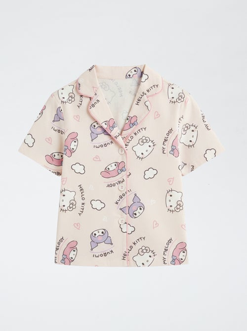 Pyjama short 2 pièces en jersey de coton 'Hello Kitty' - Kiabi