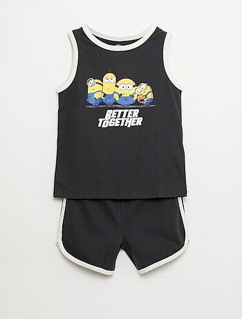 Pyjama short 2 pièces