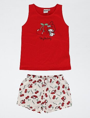 Pyjama short 2 pièces 'Hello Kitty'