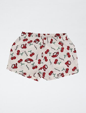 Pyjama short 2 pièces 'Hello Kitty'