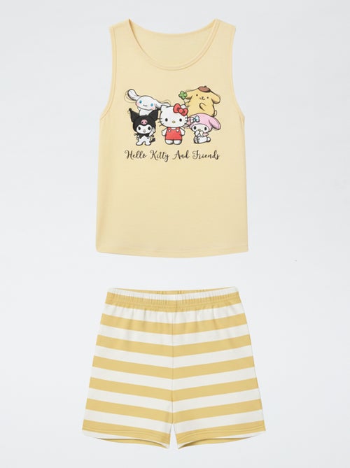 Pyjama short 2 pièces 'Hello Kitty' - Kiabi