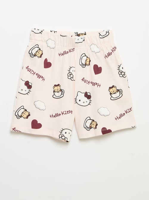 Pyjama short 2 pièces 'Hello Kitty' - Kiabi Pyjama short 2 pièces 'Hello Kitty' - Kiabi