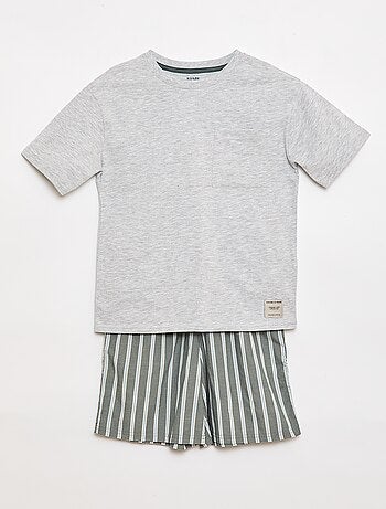 Pyjama short 2 pièces