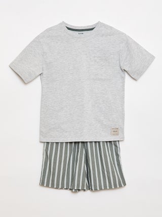 Pyjama short 2 pièces