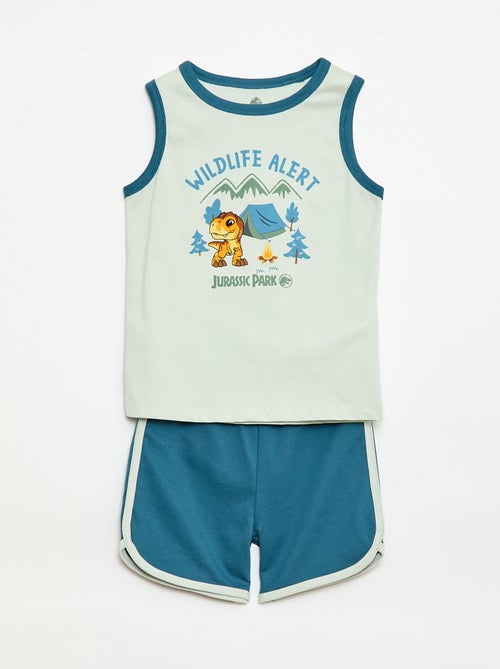 Pyjama short 2 pièces - Kiabi