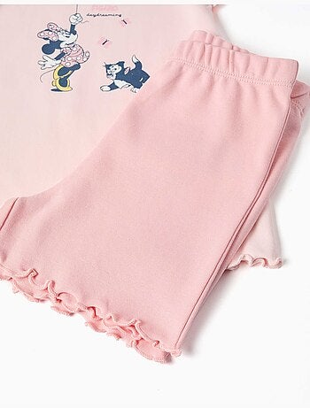 Pyjama short avec imprimé Minnie & Figaro