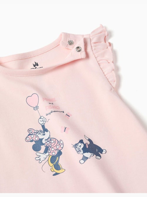 Pyjama short avec imprimé Minnie & Figaro - Kiabi