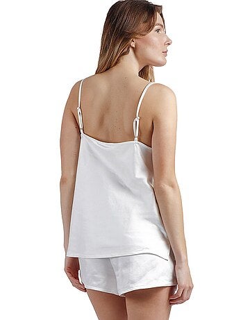 Pyjama short caraco Satin Luxe