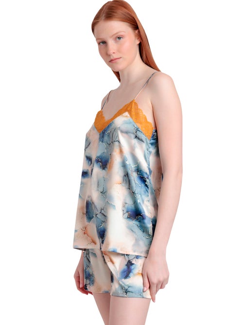 Pyjama short caraco Tile - Kiabi