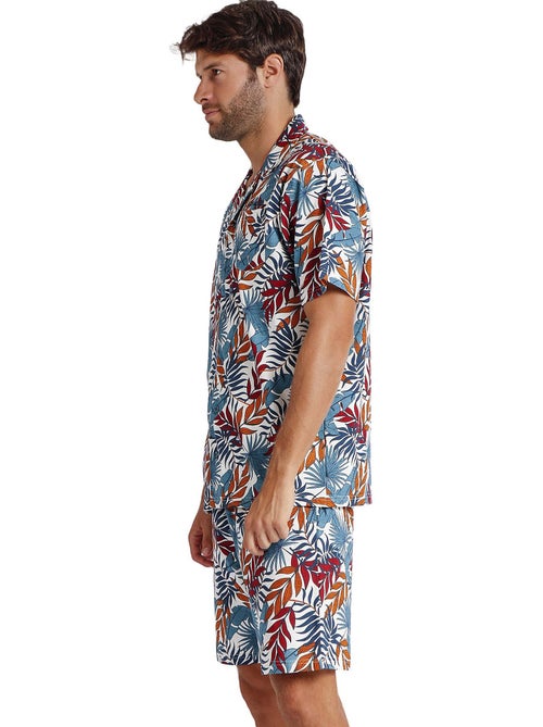 Pyjama short chemise Dynamic Lois - Kiabi