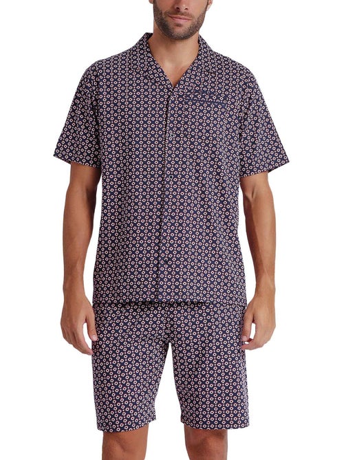 Pyjama short chemise Panot Antonio Miro - Kiabi Pyjama short chemise Panot Antonio Miro - Kiabi