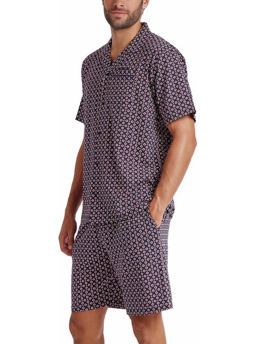 Pyjama short chemise Panot Antonio Miro - Kiabi Pyjama short chemise Panot Antonio Miro - Kiabi