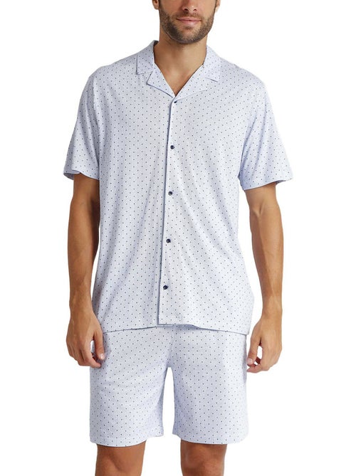Pyjama short chemise Stripes And Dots - Kiabi