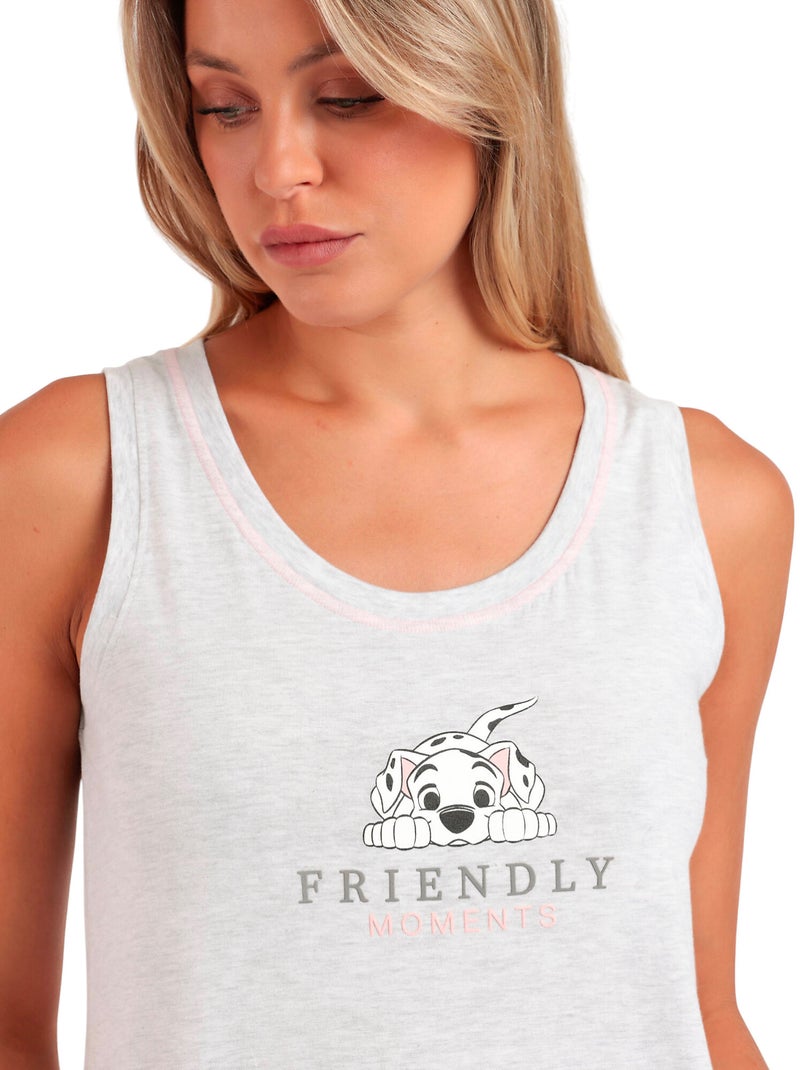 Pyjama short débardeur Dalmatians Disney Gris - Kiabi