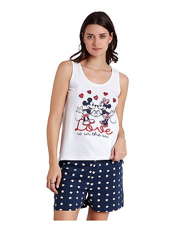 Pyjama short débardeur Love Is In The Air Disney