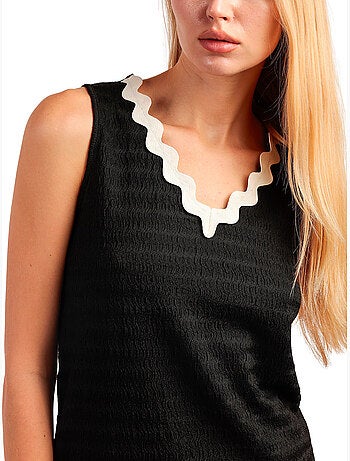 Pyjama short débardeur luxe waves