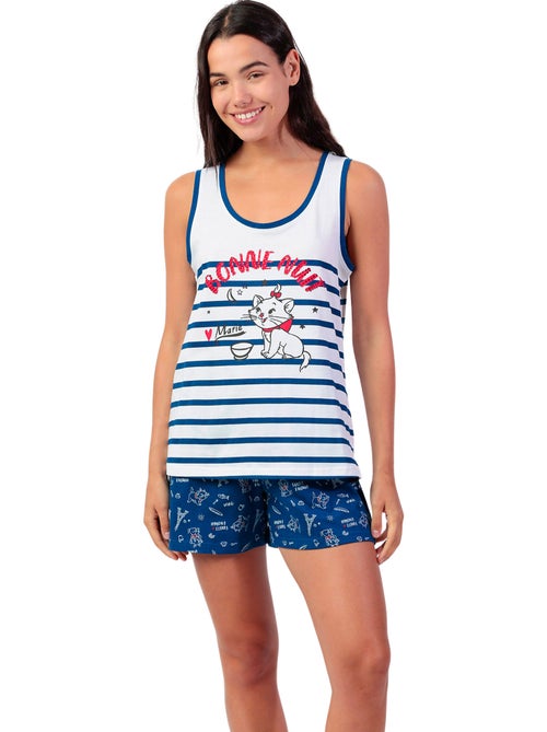 Pyjama short débardeur Marie Paris Disney - Kiabi Pyjama short débardeur Marie Paris Disney - Kiabi