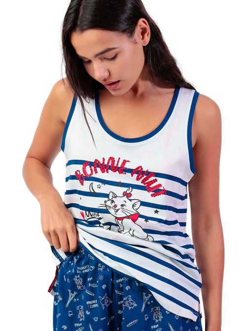 Pyjama short débardeur Marie Paris Disney - Kiabi Pyjama short débardeur Marie Paris Disney - Kiabi