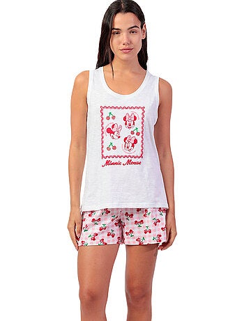 Pyjama short débardeur Minnie Cherry Disney
