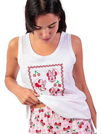 Pyjama short débardeur Minnie Cherry Disney