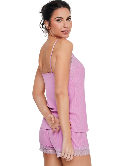 Pyjama short débardeur P313 MANUELA - Kiabi Pyjama short débardeur P313 MANUELA - Kiabi