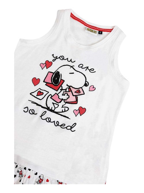 Pyjama short débardeur Peanuts In My Heart - Kiabi
