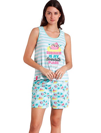 Pyjama short débardeur Sandia Mr Wonderful