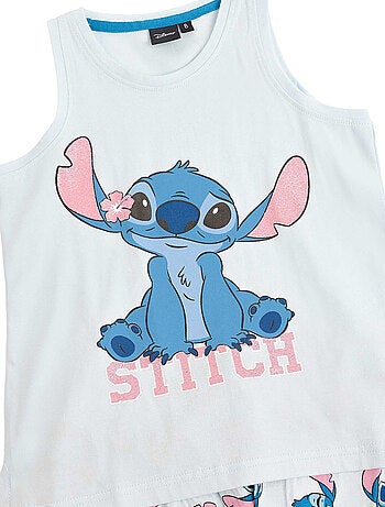 Pyjama short débardeur Stitches Disney