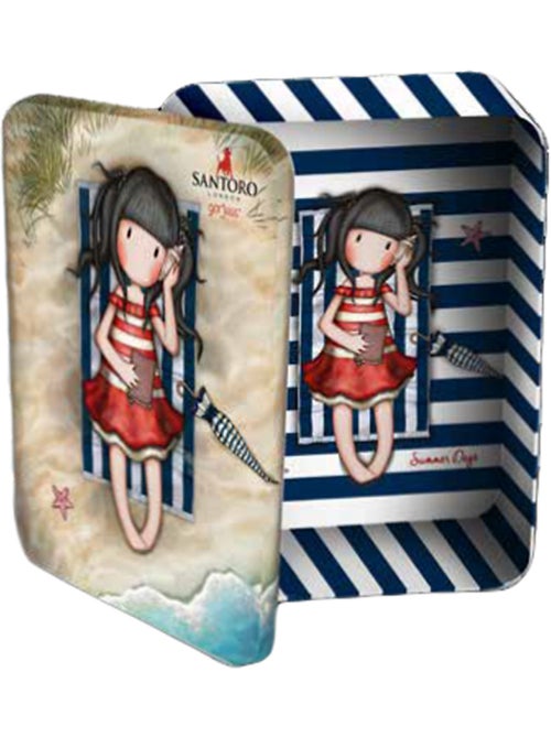 Pyjama short débardeur Summer Days Santoro marine - Kiabi