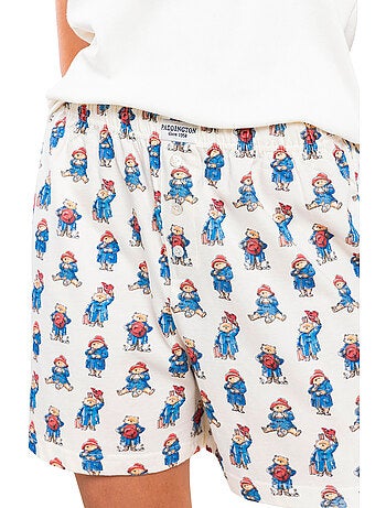 Pyjama short débardeur Watercolor Summer Paddington