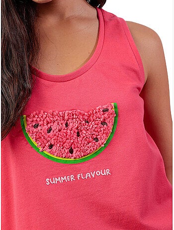 Pyjama short débardeur Watermelon