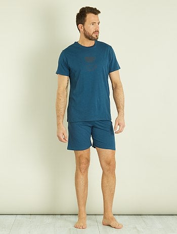 short Kiabi Pyjama en du XXL S au Homme coton qwAzPa4