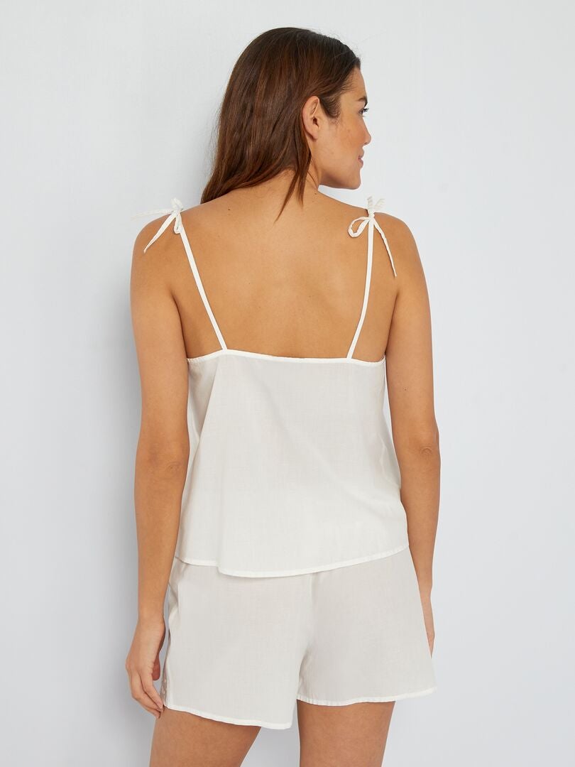 BEAUTELICATE Short Pyjama Court 100% Coton Léger Pour Femme - Boxer Nuit Et Sous-Jupe Été