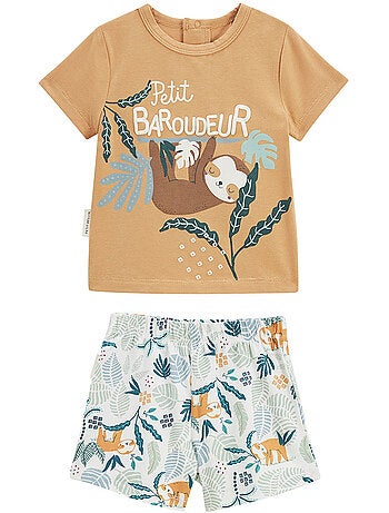 Pyjama short enfant 2 pi?ces Baroudeur