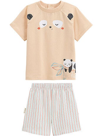 Pyjama short enfant 2 pi?ces Bento