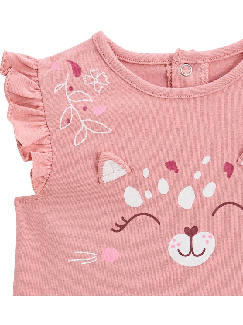 Pyjama short enfant 2 pièces Arizona Rose - Kiabi