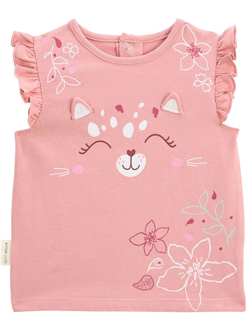 Pyjama short enfant 2 pièces Arizona Rose - Kiabi
