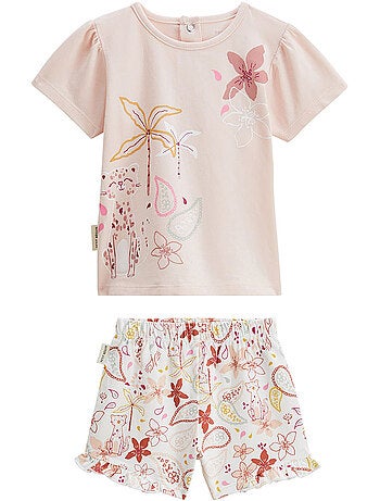 Pyjama short enfant 2 pièces Arizona